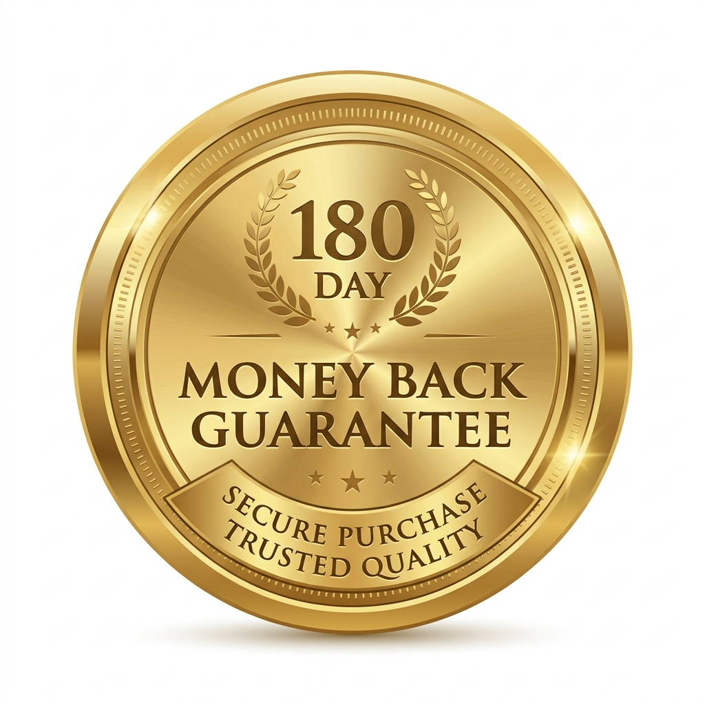 365-Day Money-Back Guarantee Seal